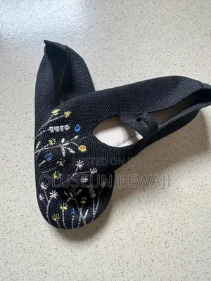 Girls Decorated Flat Shoe,Closed-Toe, Soft-Sole.