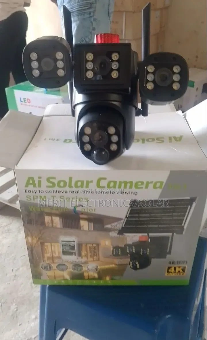 Triple Lens Solar Camera