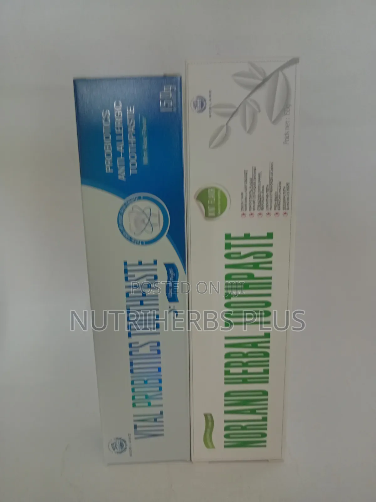 Norland Vital Probiotic Toothpaste and Norland Herbal Toothpaste