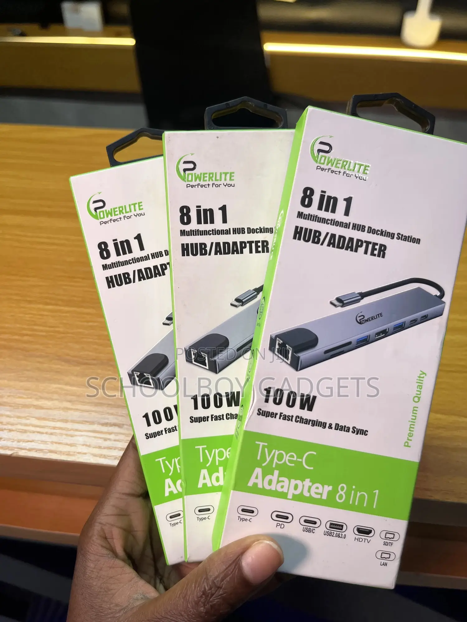 8 in 1 Adapter 100w