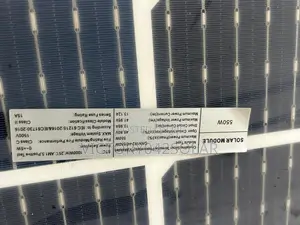 550w Solar Bificial Panel Available