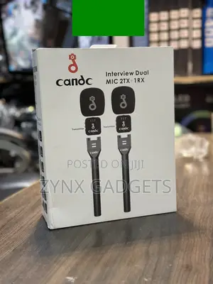 Candc Wireless Interview Dual Microphones Mic 2tx + 1rx