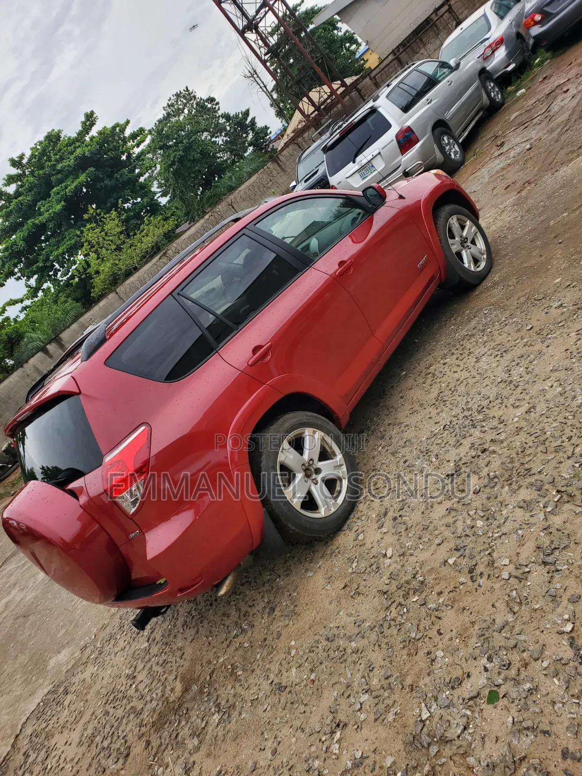 Toyota RAV4 2006 Red