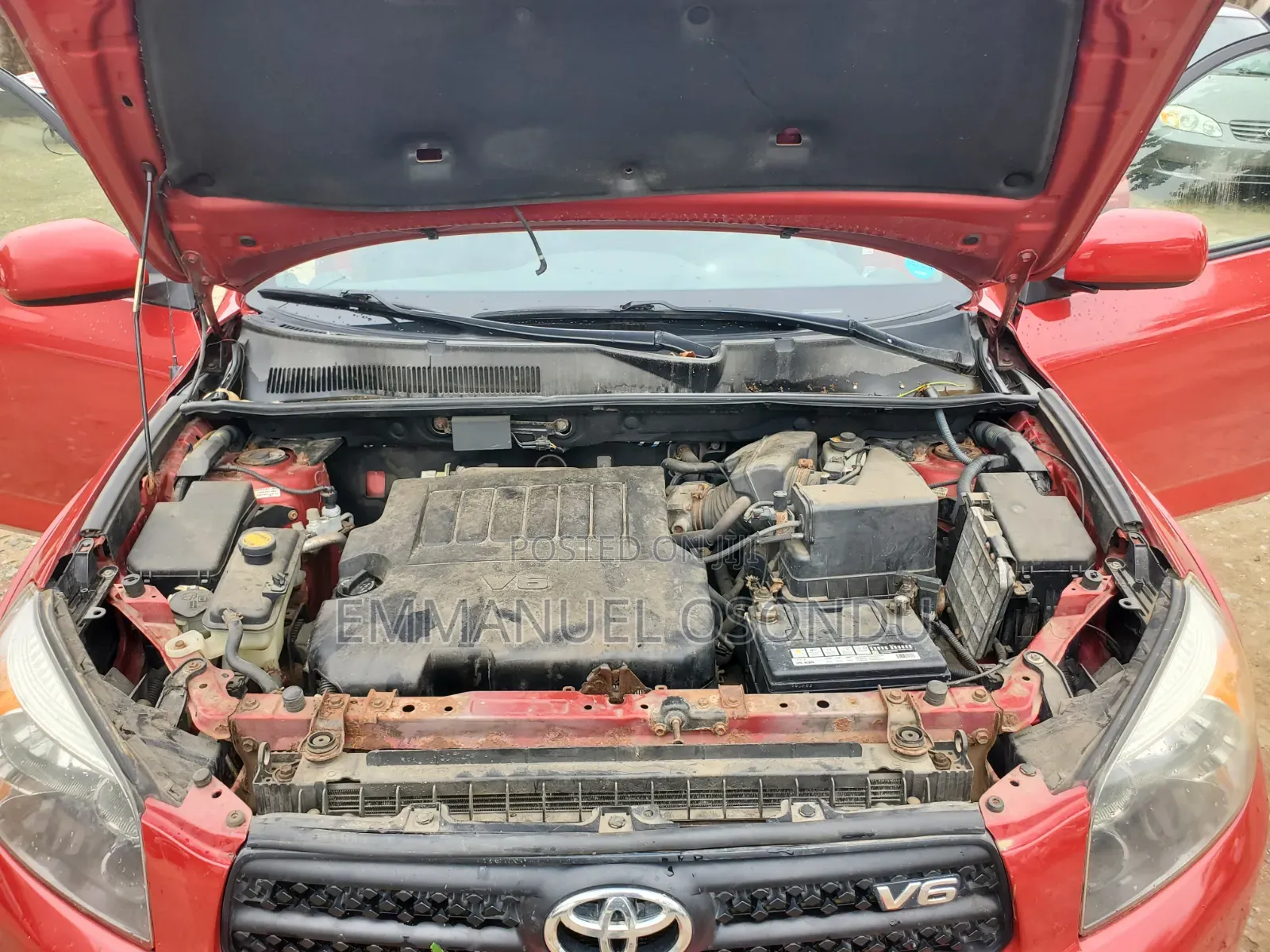 Toyota RAV4 2006 Red