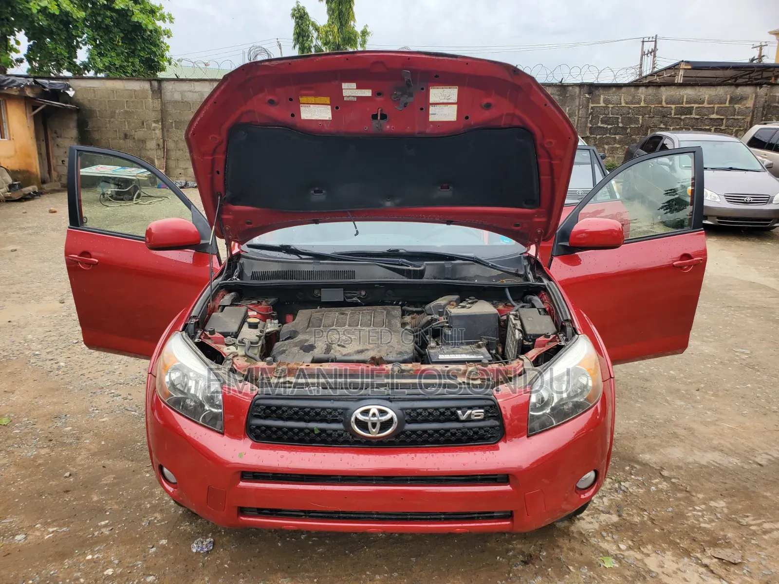 Toyota RAV4 2006 Red