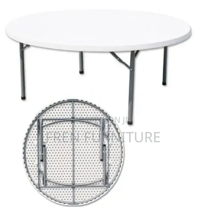 Round Table 6 Fet Fordable Table