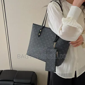Monogram Tote With Pouch, Tote Bags for Women