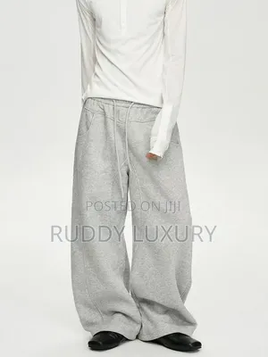 Relaxed Fit Drawstring Trousers