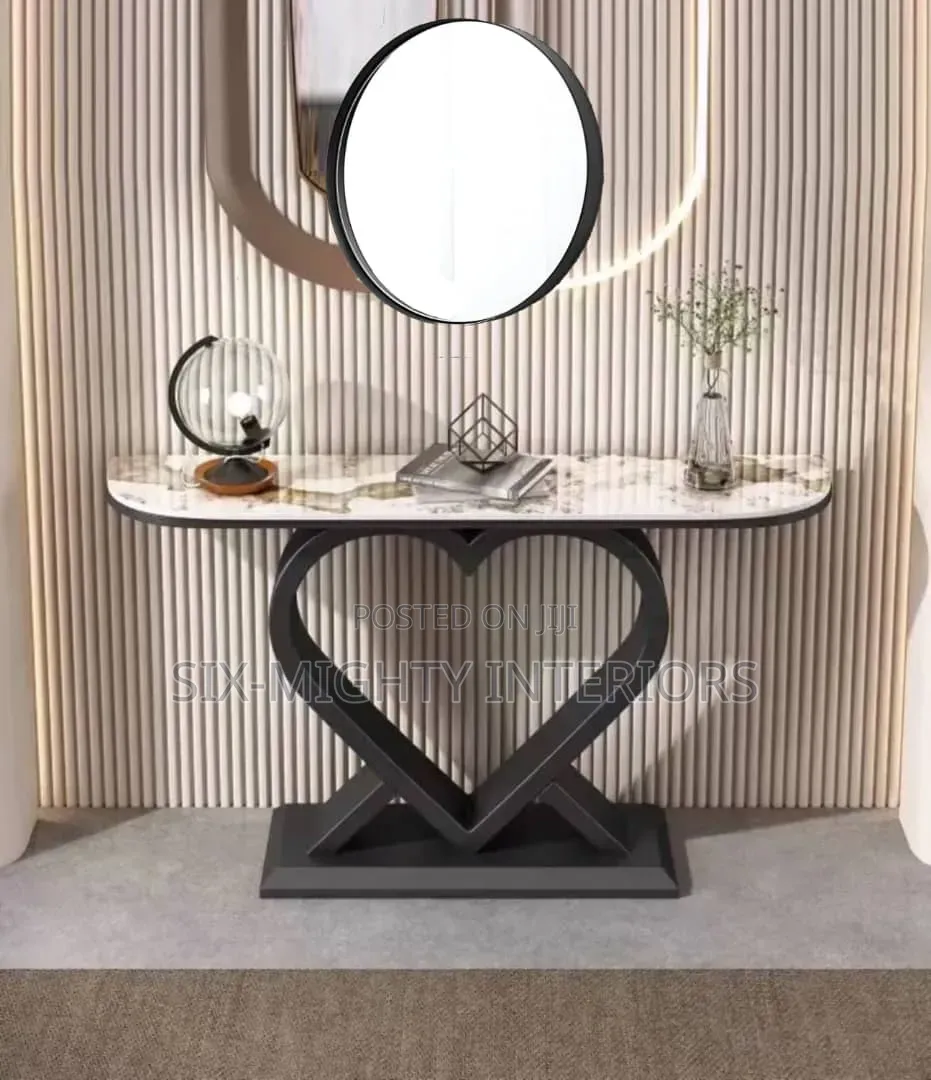 Quality Marble Top Console