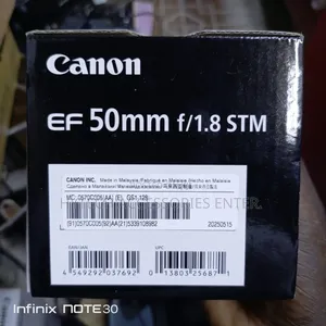 New Canon 50mm1.8f STM Lens