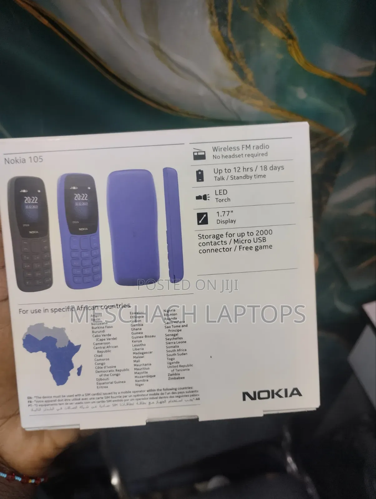 New Nokia 105 (2022) Blue