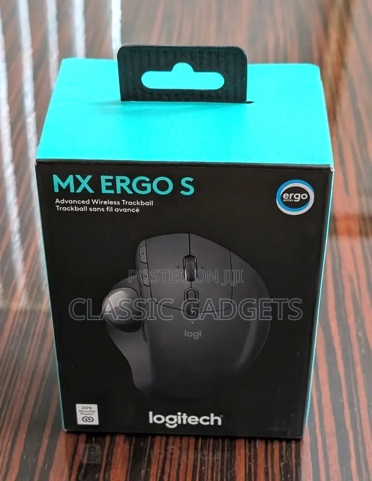 Logitech Mx Ergo S Advanced Wireless Trackball Mouse