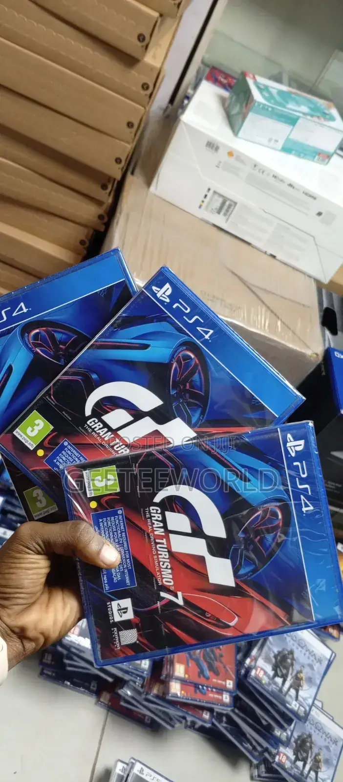 Gran Turismo 7 Ps4 Game Disc