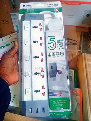 Derik Germany 5-way Power Socket