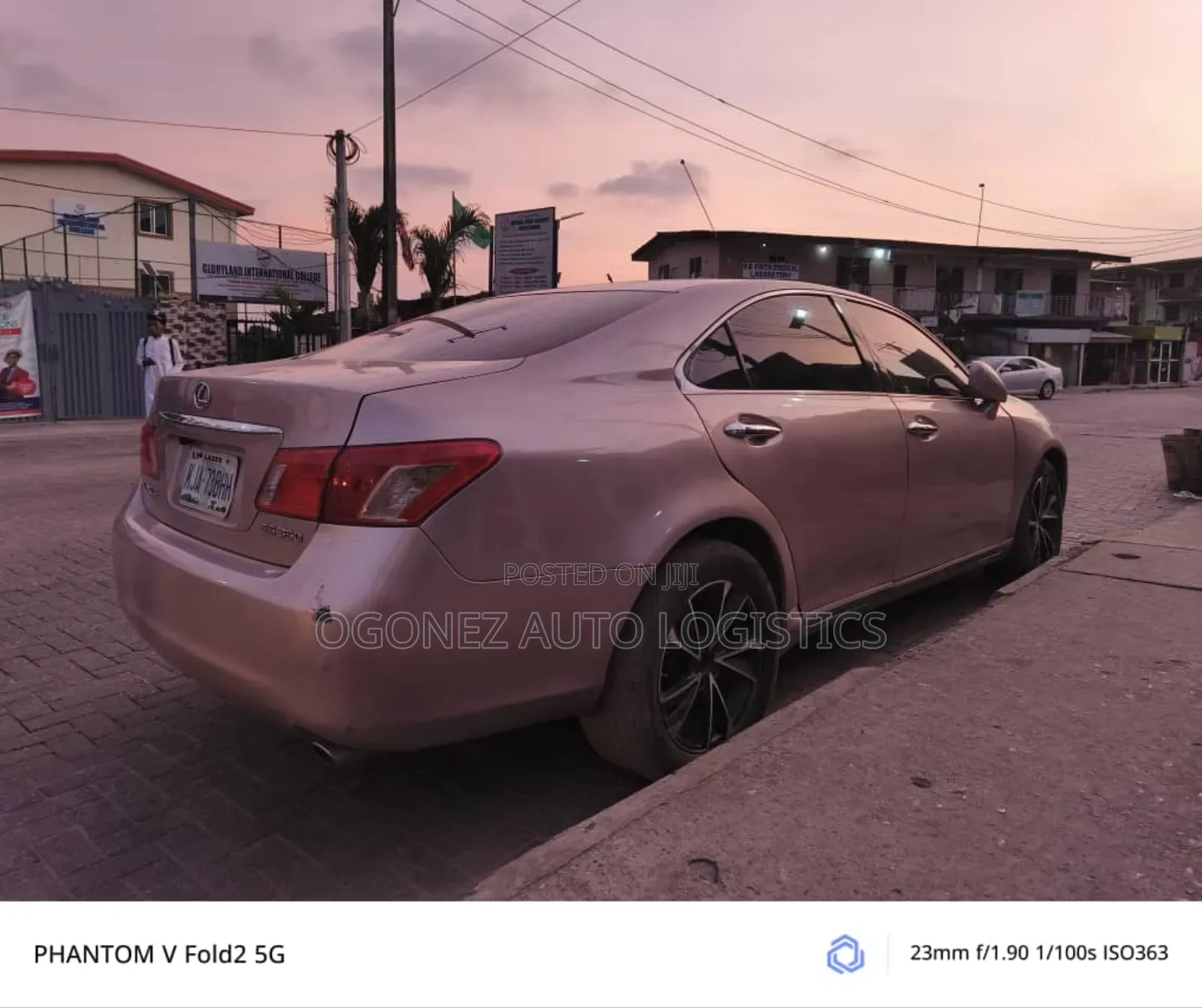 Lexus ES 350 2007 Gold