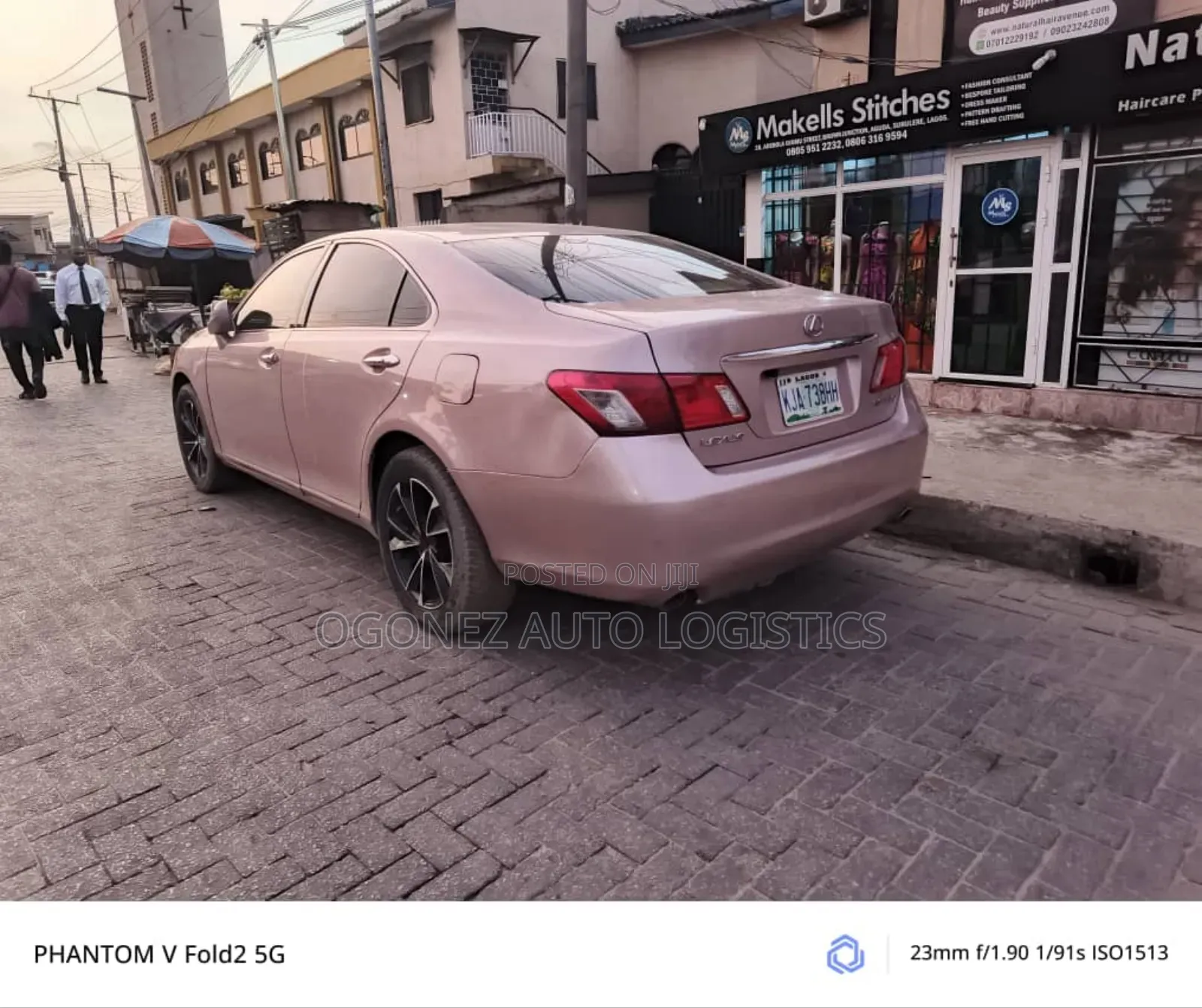 Lexus ES 350 2007 Gold