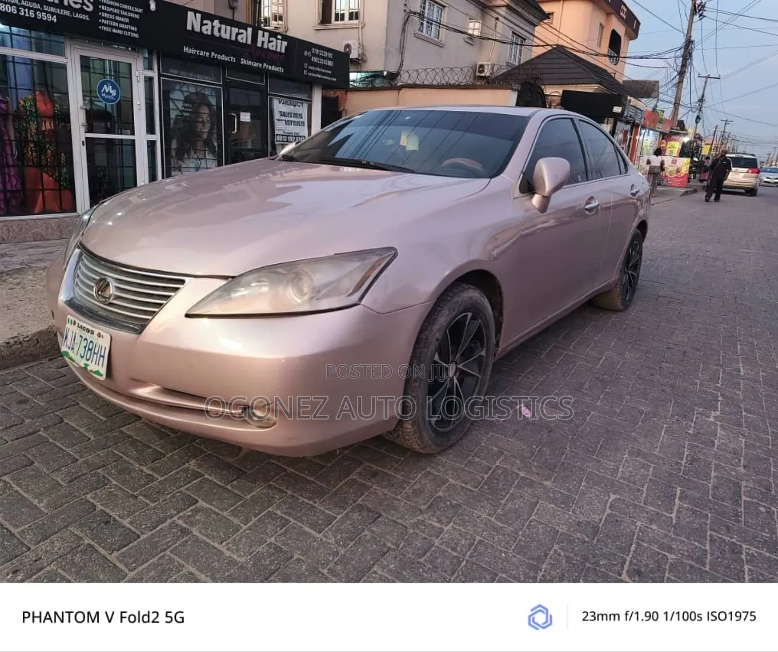 Lexus ES 350 2007 Gold
