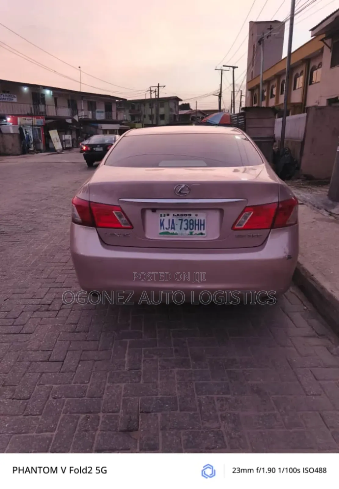 Lexus ES 350 2007 Gold