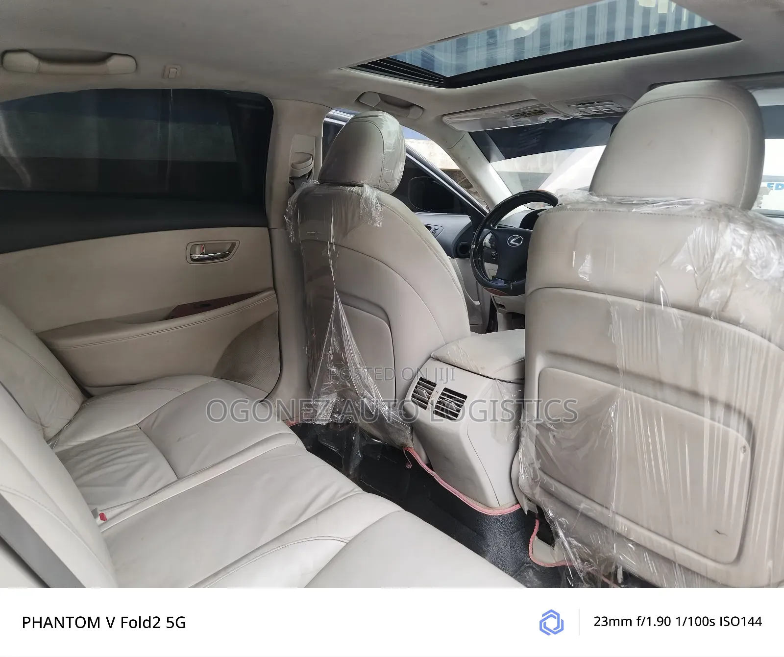 Lexus ES 350 2007 Gold
