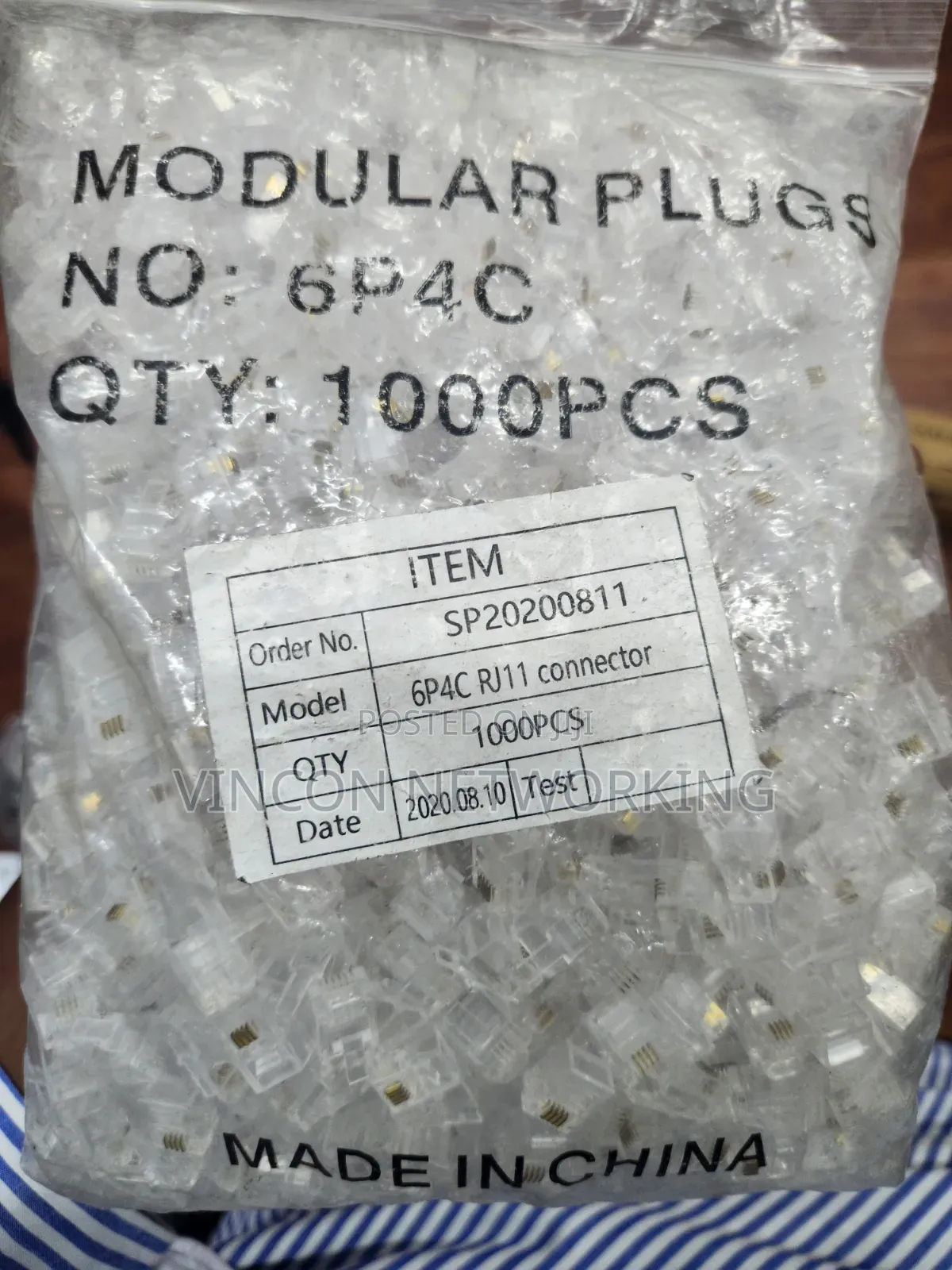 Rj45 Connector by 1000pcs