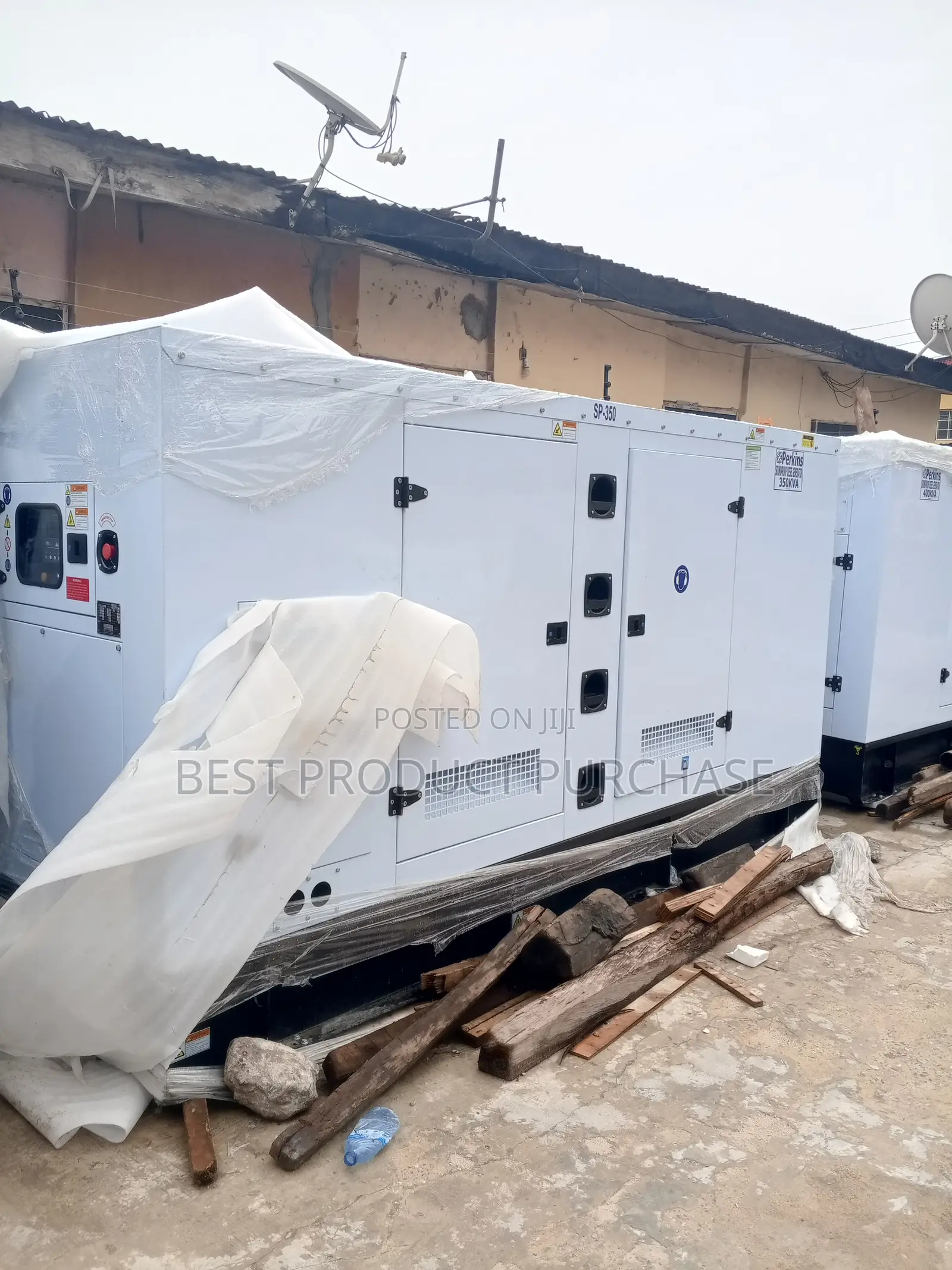 Maximum Output 350kva Perkins Silent Power Generator