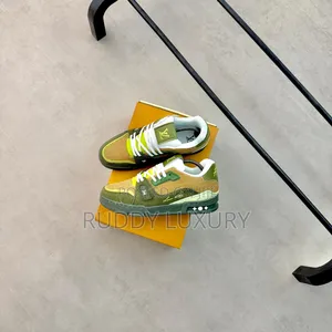 Luxury Camouflage Trainer Sneakers