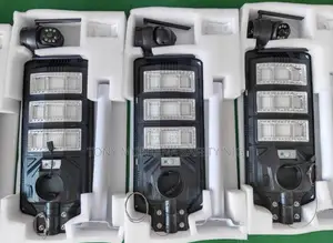 500w Solar Street Light With 4g PTZ Camera, 360° Pir Motion Sensor