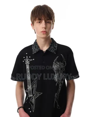 Luxury Graphic Statement Shirt