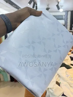 Quality White Textured Fabric