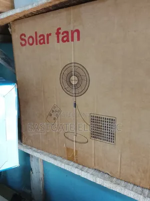Soft Touch Premium Solar Fan With Remote Control