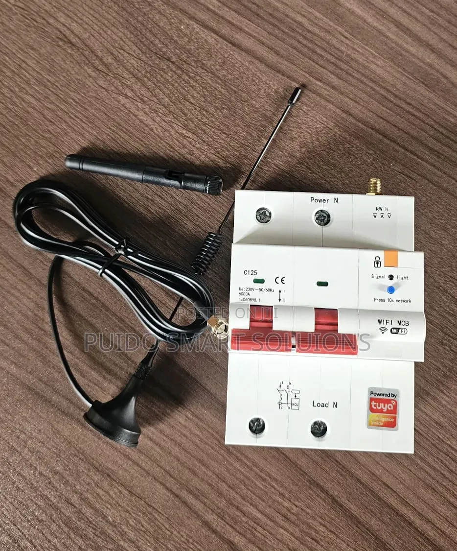 Wifi Smart Circuit Breaker With Power Metering