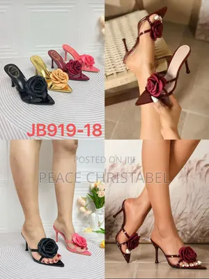 Ladies Slip-on Heels