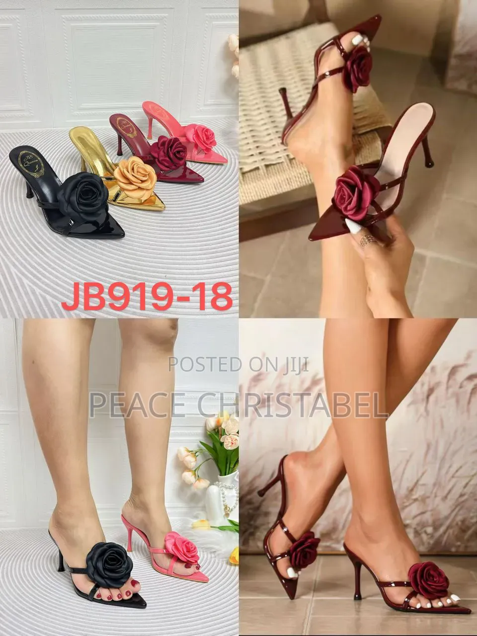 Ladies Slip-on Heels
