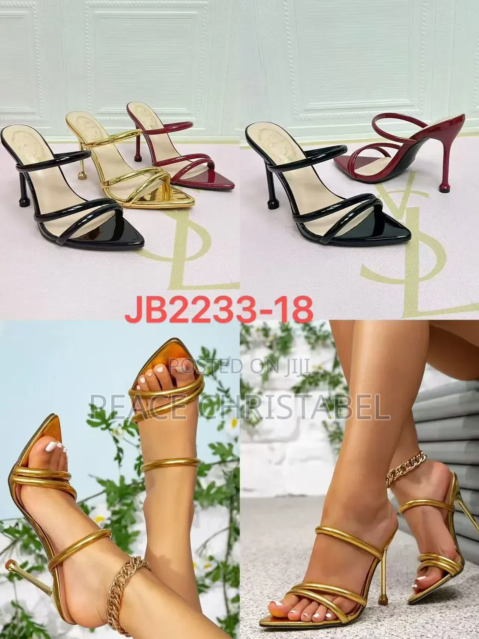 Ladies Slip-on Heels