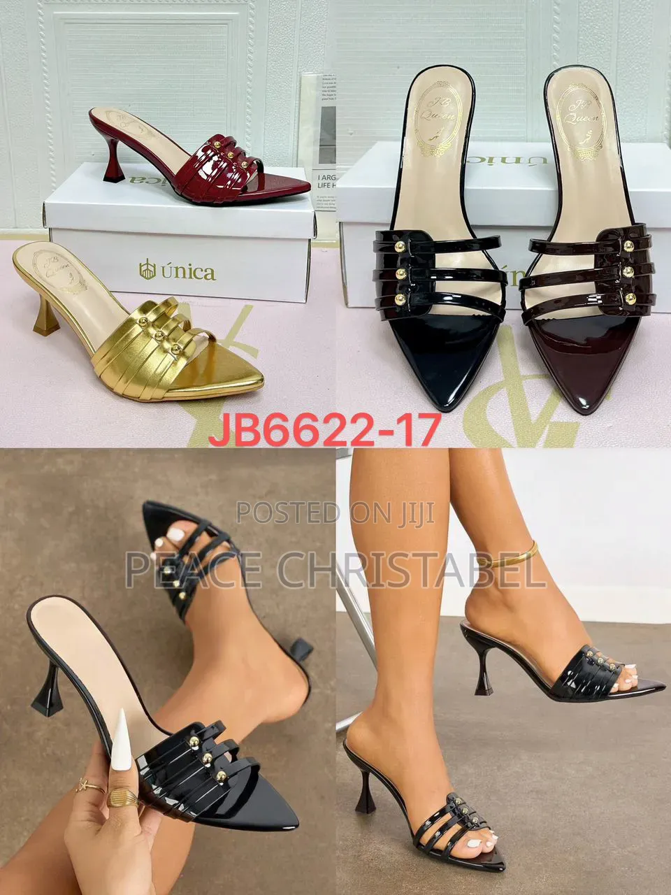 Ladies Slip-on Heels