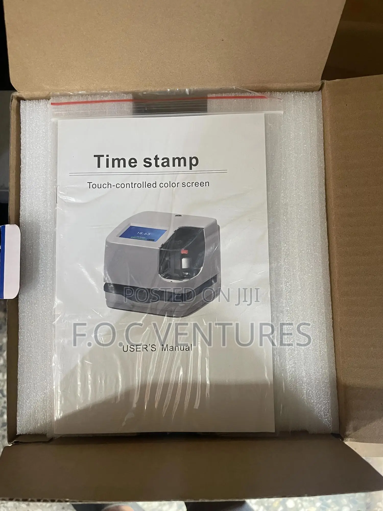 Digital Time Stamp Machine/Time And Date Recorder
