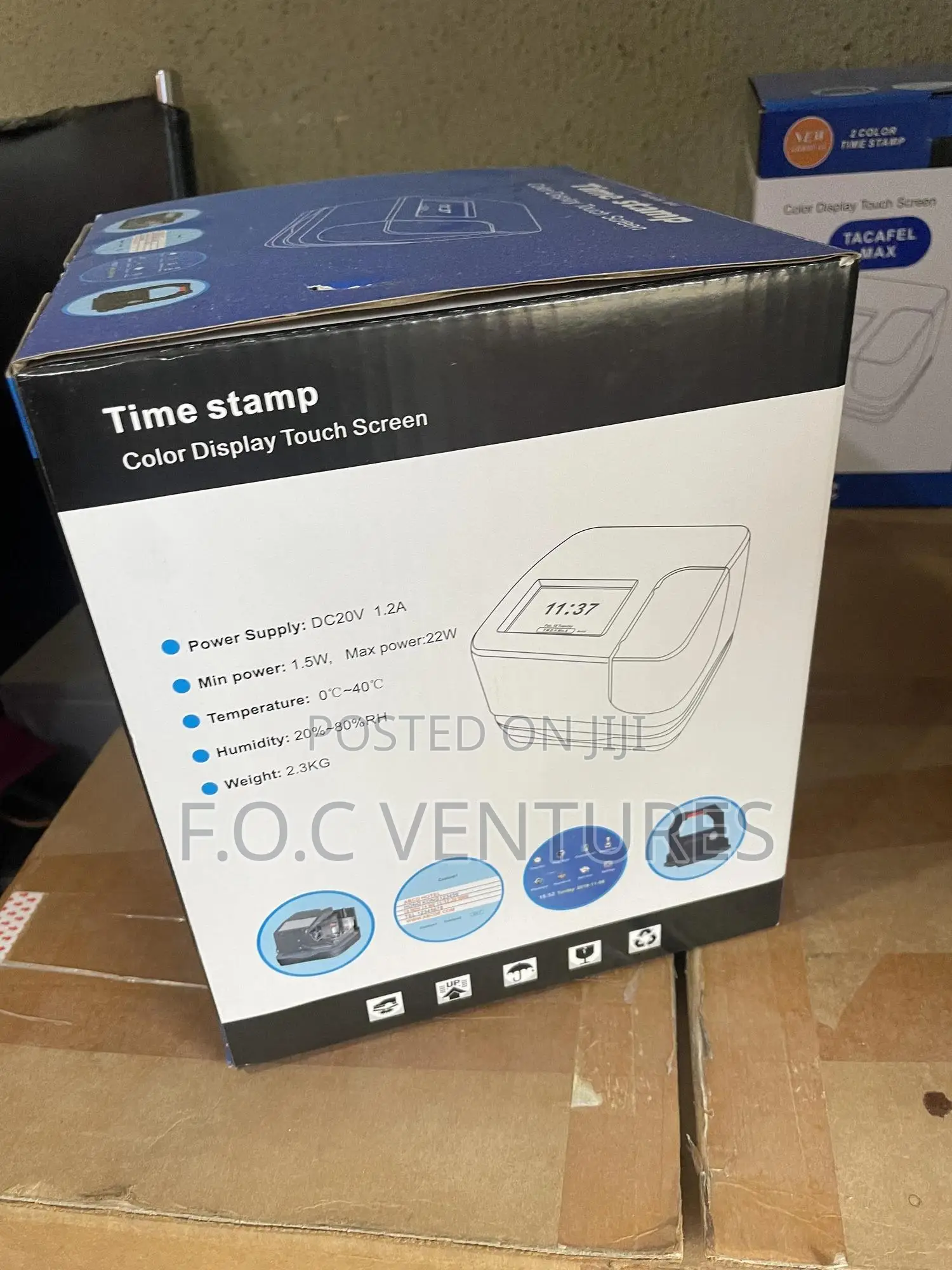 Digital Time Stamp Machine/Time And Date Recorder