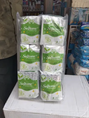 Soft Care Sanitary Herbal Pads – Super Absorbent Women Pad Bulk by 6
