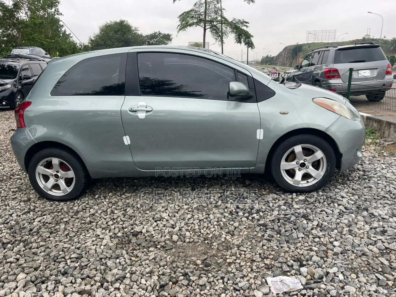 Toyota Yaris 2008 Green
