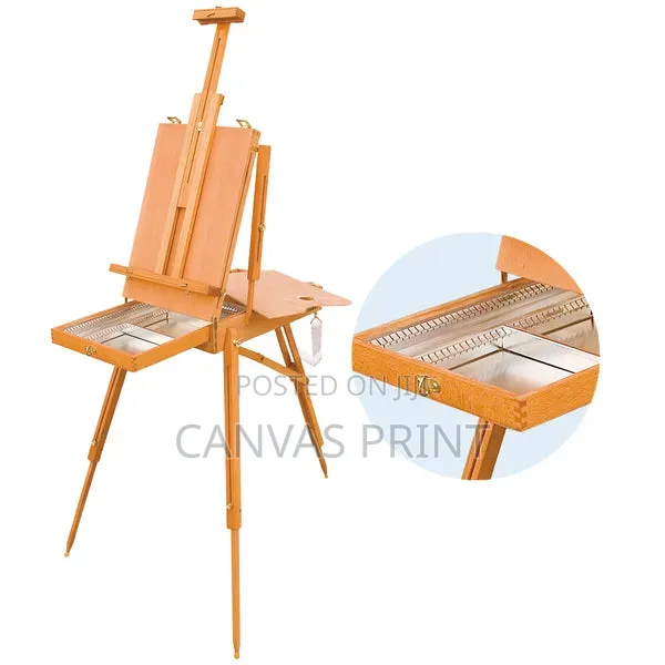 Box Wooden Easel