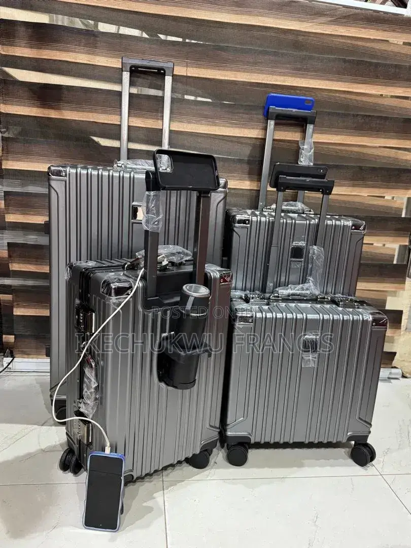 Black Luxury Aluminium Luggage