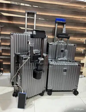 Black Luxury Aluminium Luggage