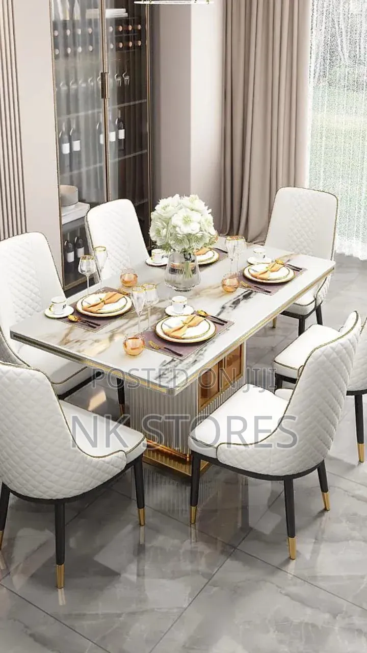 New Modern Marble Dining Table