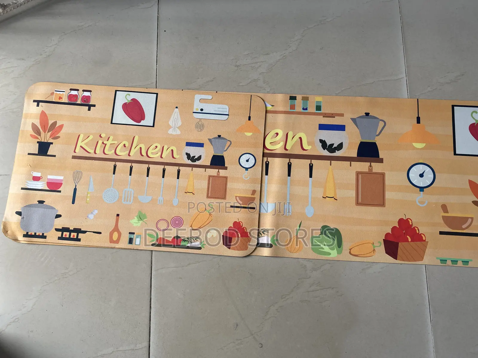 Jeffel Kitchen Mat Sets