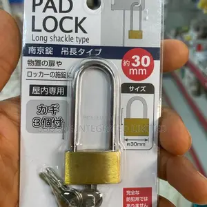 Pad Lock Mini Long Shackle Type