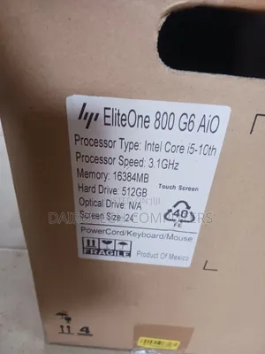 New Desktop Computer HP EliteOne 800 G6 16GB Intel Core i5 SSD 512GB