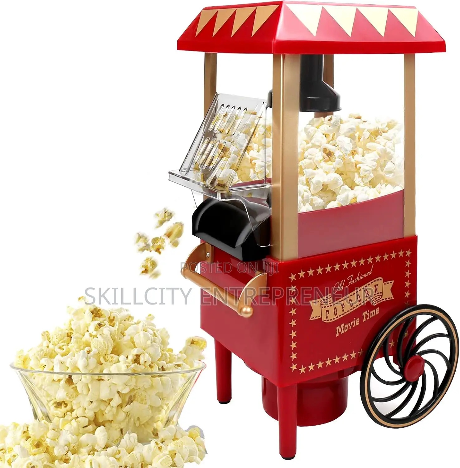 Popcorn Machine Mini Portable Household
