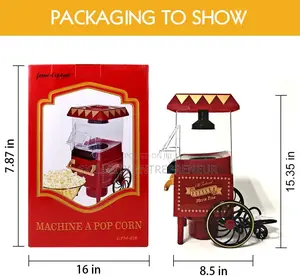 Popcorn Machine Mini Portable Household