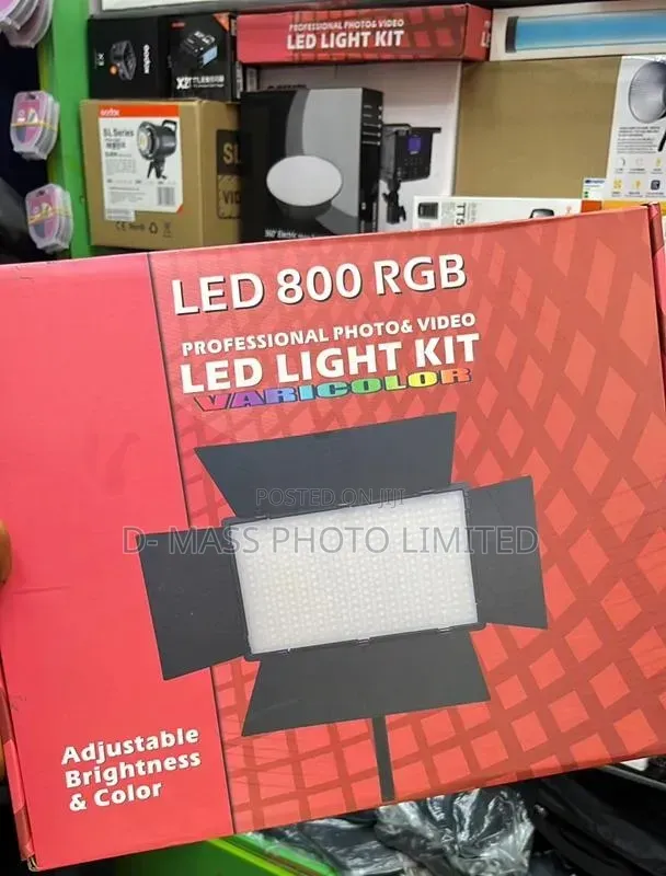 Professional Photo Video Led-light Kit Led 800 Rgb