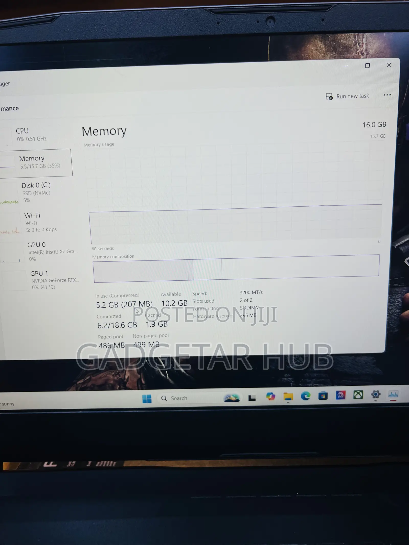 Laptop MSI Pulse GL66 16GB Intel Core i7 SSD 512GB